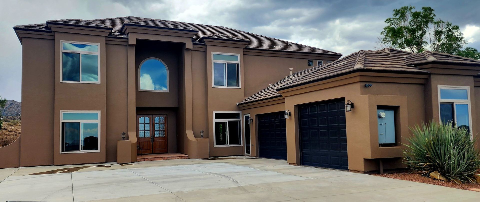House after completed service